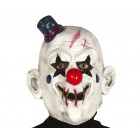 Maske Clown mit Hut