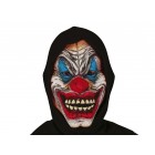 Maske Clown mit Stoff